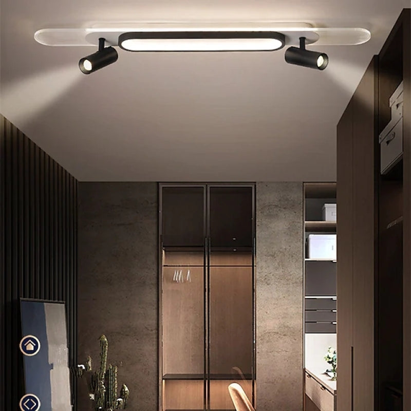 Arisha Modern LED Deckenstrahler 2 Flammig Wohn/Esszimmer Metall
