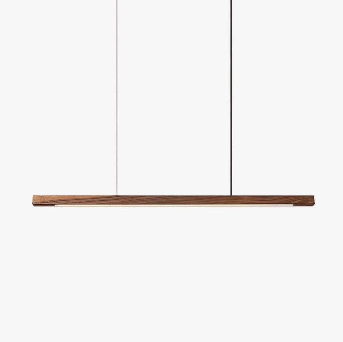 Aro lineare Pendelleuchte aus Holz