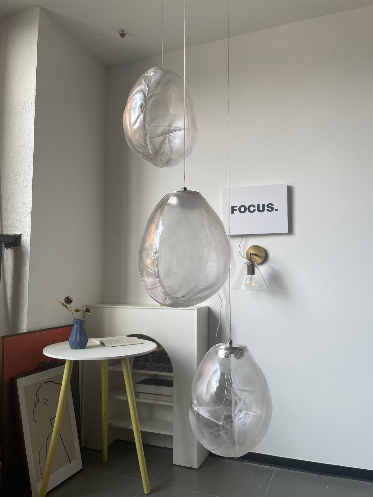 Celenelle Liquid Stone Glas Pendelleuchte