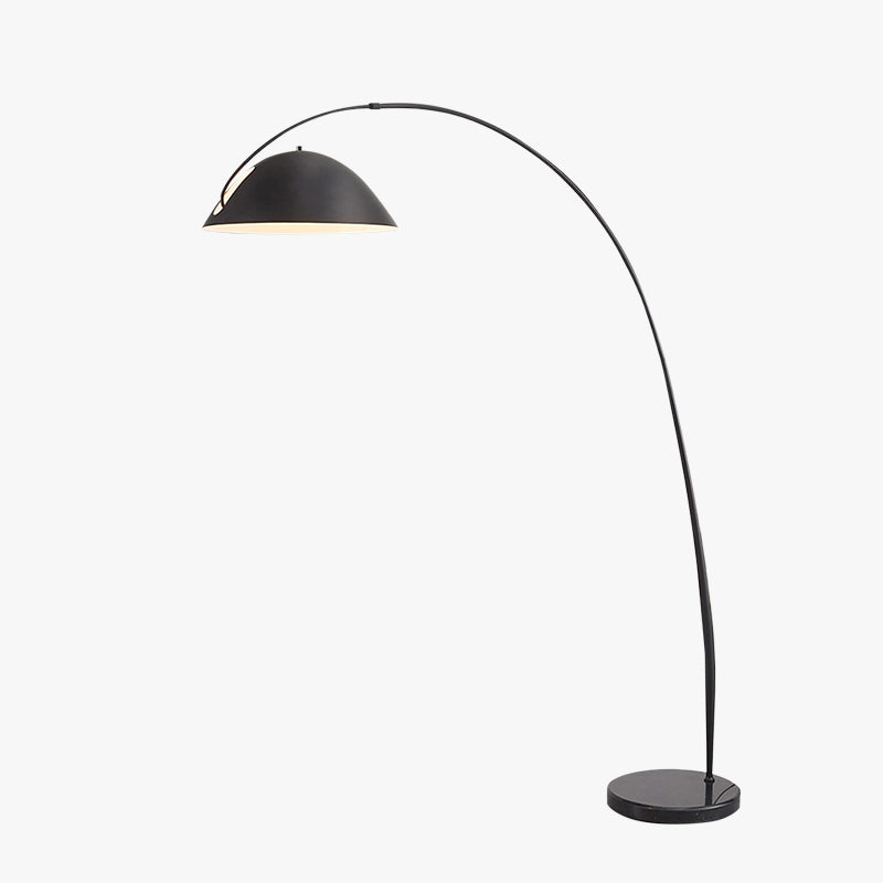 Avi Modern LED Bogen Schale Stehlampe Metall Wohnzimmer Schlafzimmer
