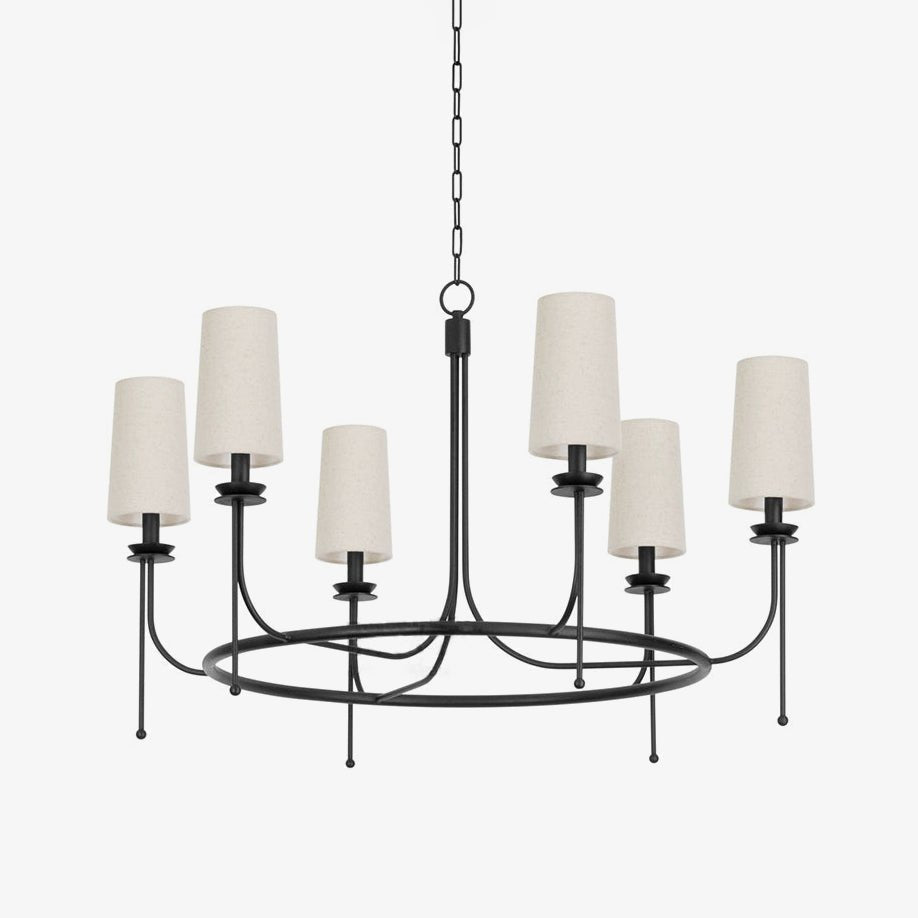 Wath Vintage Eisen Kronleuchter