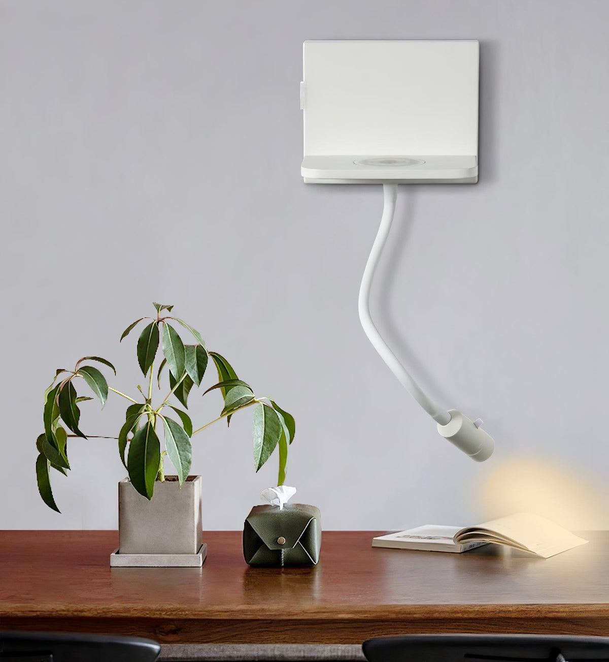 Vectra zeitgenössische minimalistische LED-Wandleuchte