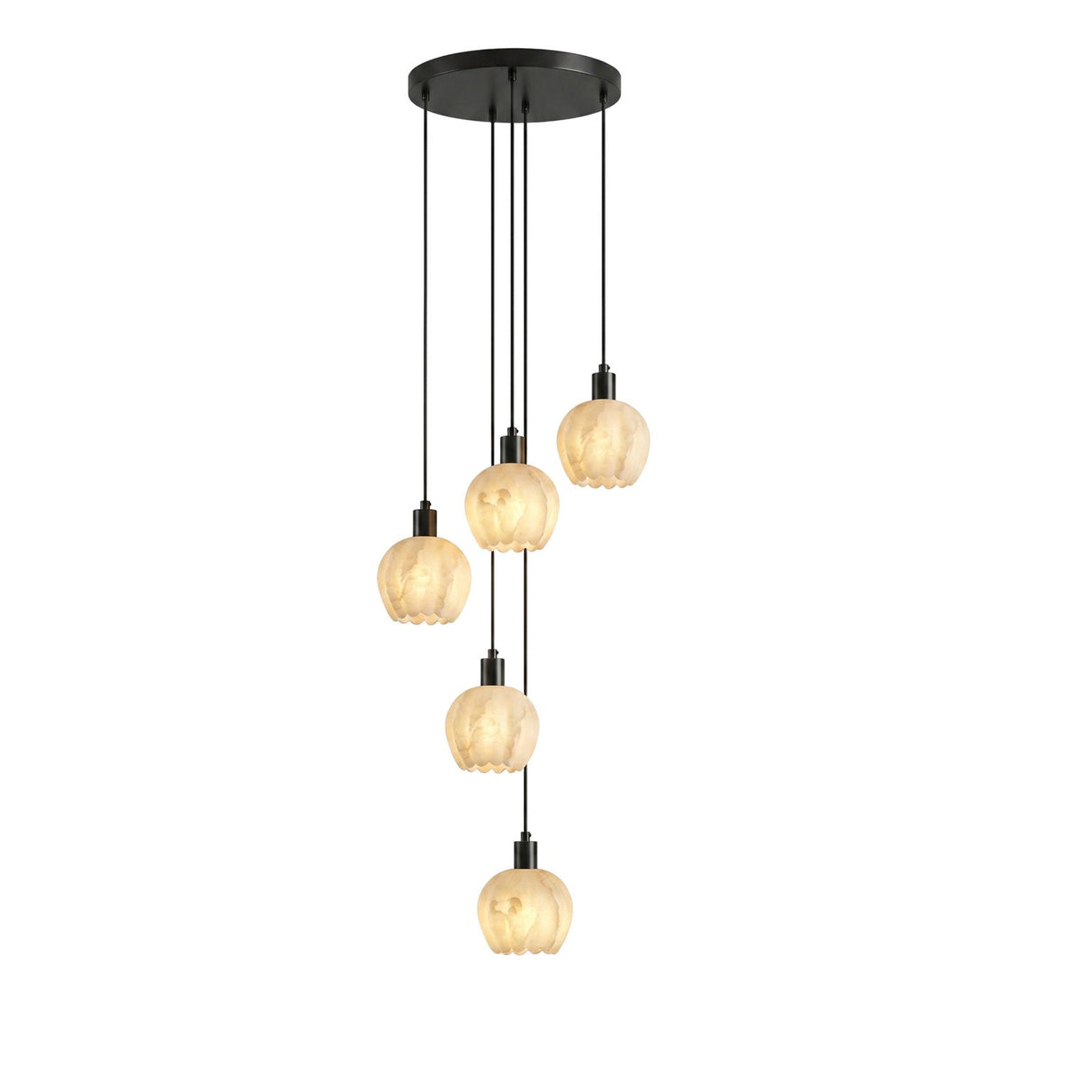Albuenne Mian Alabaster Pendelleuchte