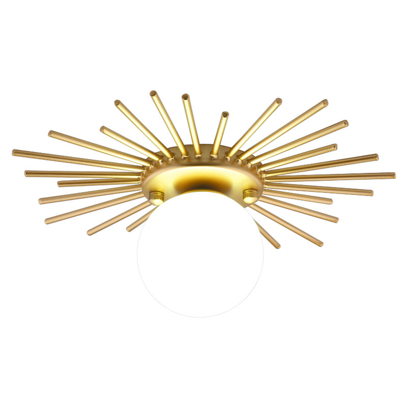 Elow Deckenleuchte Messing Sternform Glam moderne