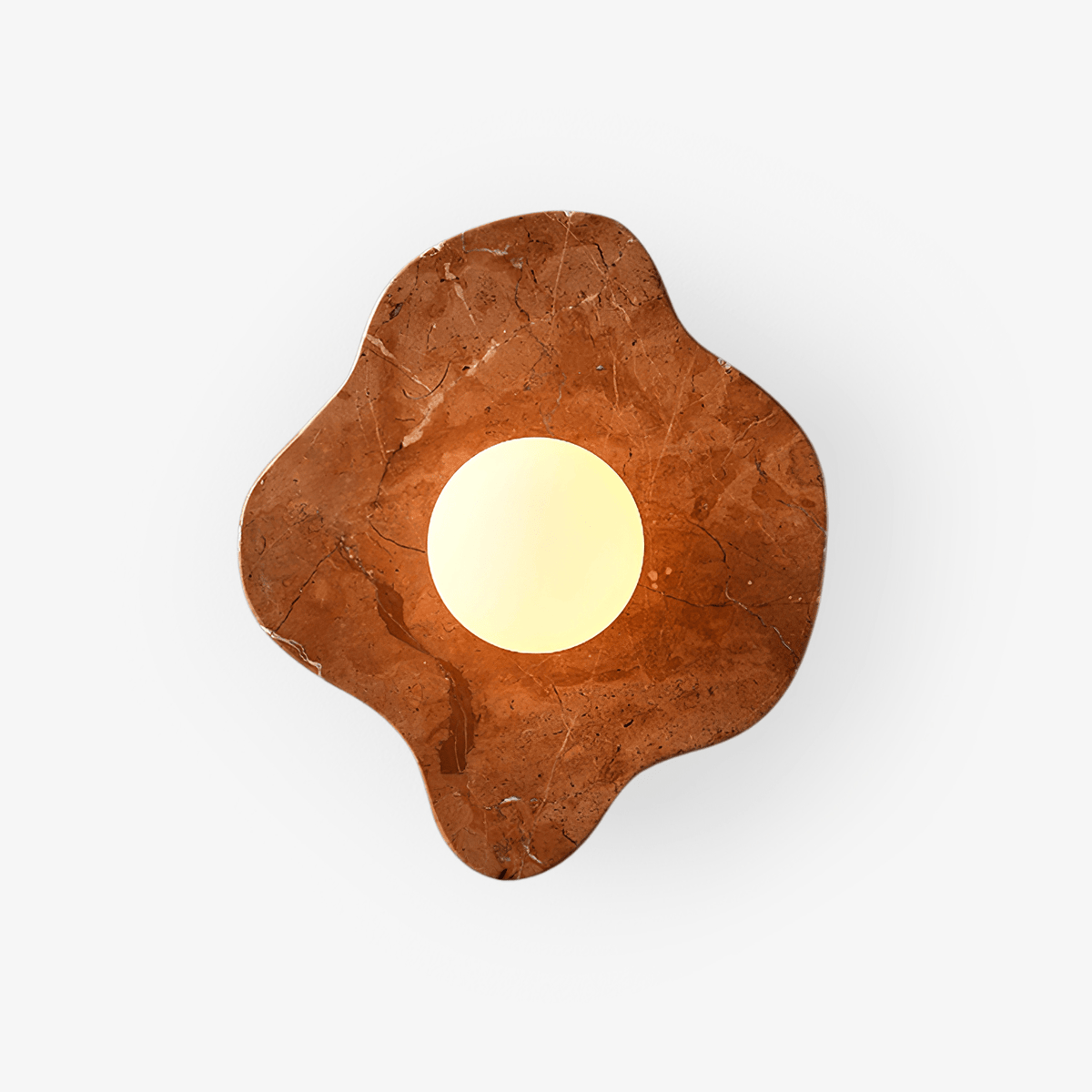 Bloom Rustic Marmor-Wandleuchte