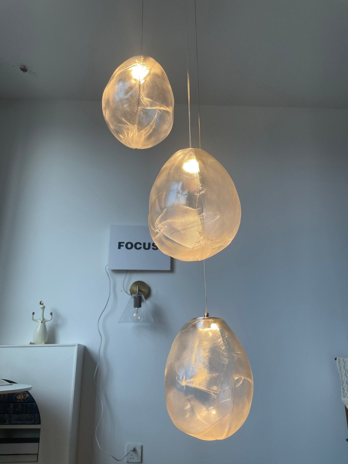 Celenelle Liquid Stone Glas Pendelleuchte