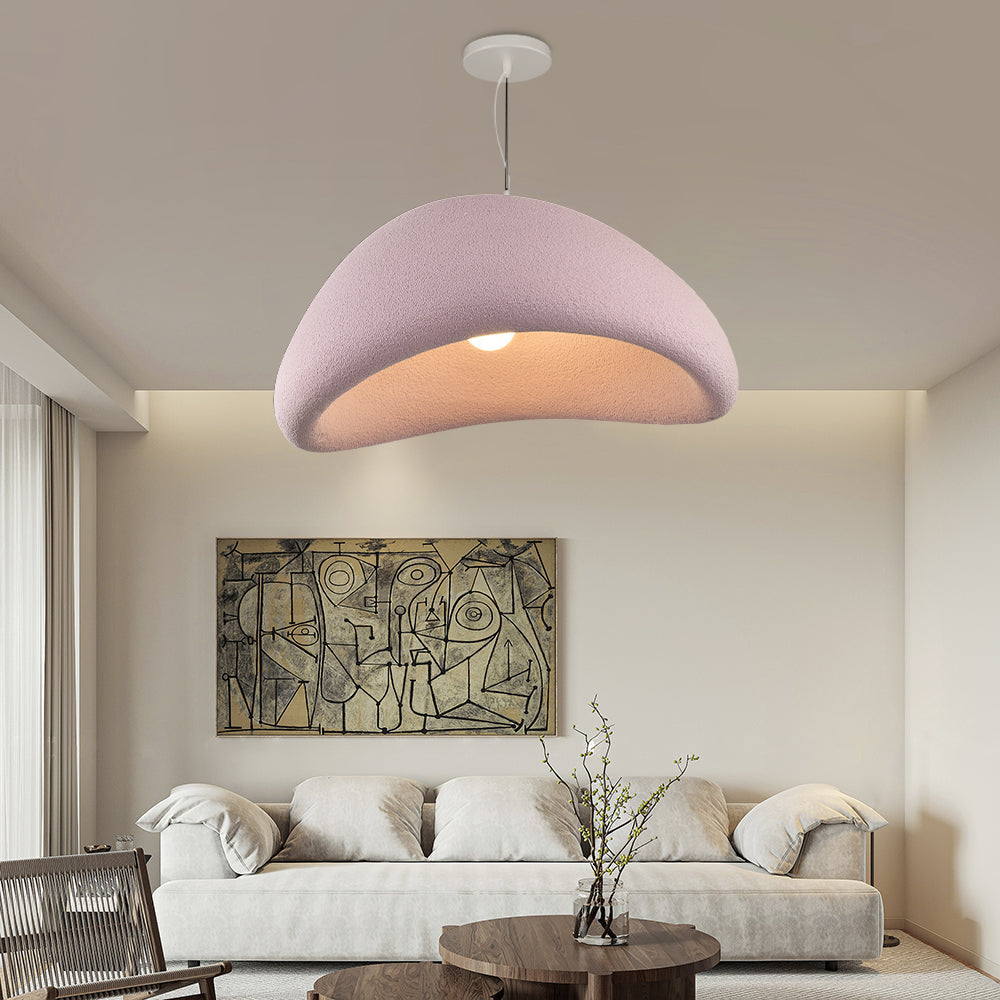 Avi Pendelleuchte in Brotform Schlaf/Wohnzimmer/Esstisch Metall & Polystyrol
