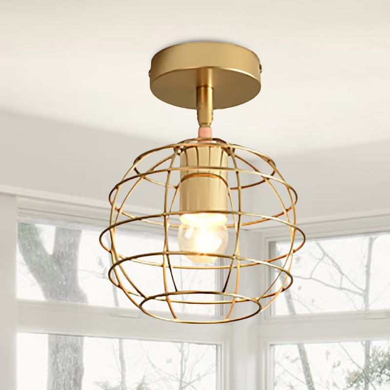 Arisha Deckenleuchte, 3 Stile Gold Garten/Terrasse/Flur Metall