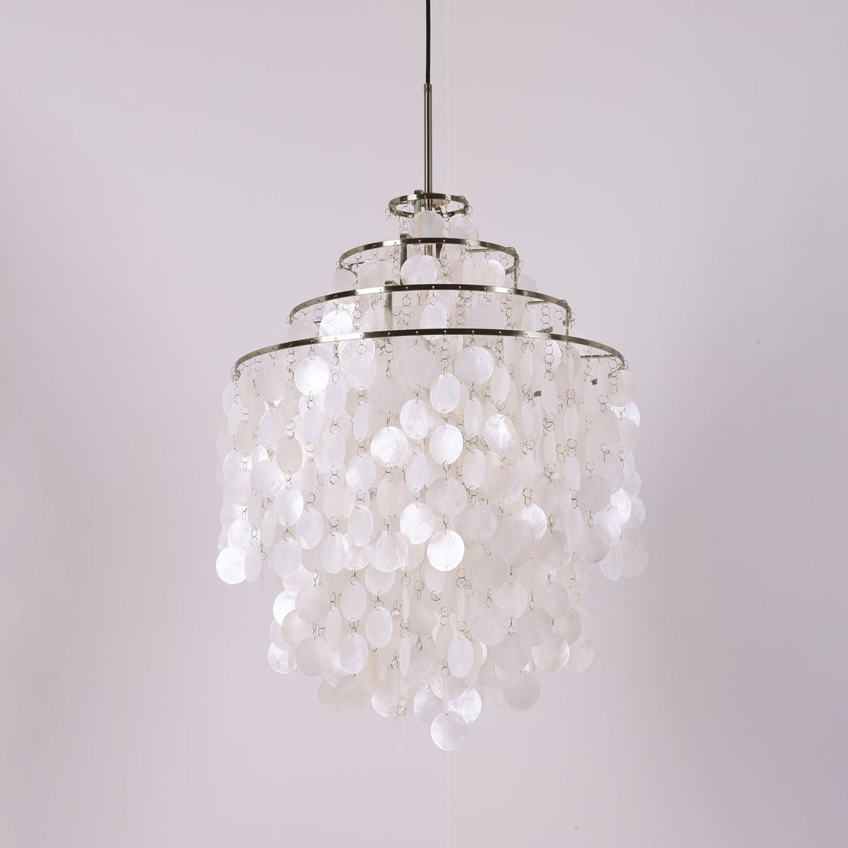 Rivena Pendelleuchte Rund Schalenring