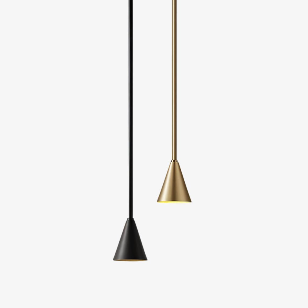 Cutheion zeitgenössische minimalistische Messing-Pendelleuchte
