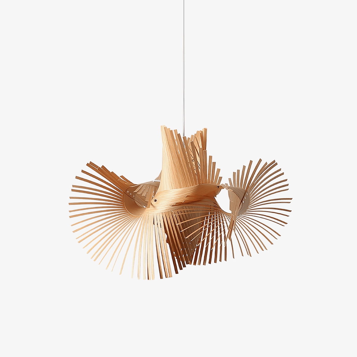 Avian Flair Pendelleuchte aus Holz