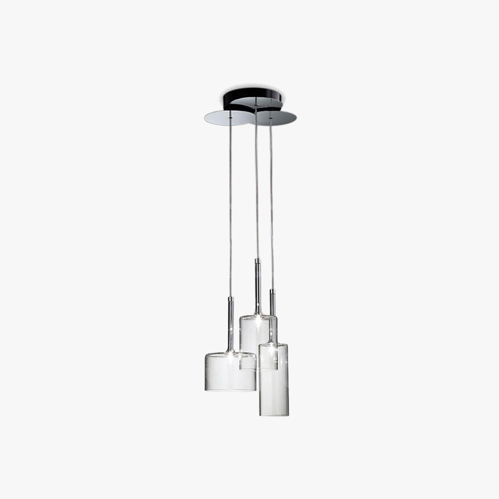 Kristy Modern LED Pendelleuchte Klar Wohn/Esszimmer Metall/Glas Cluster 3/6/10Flammig