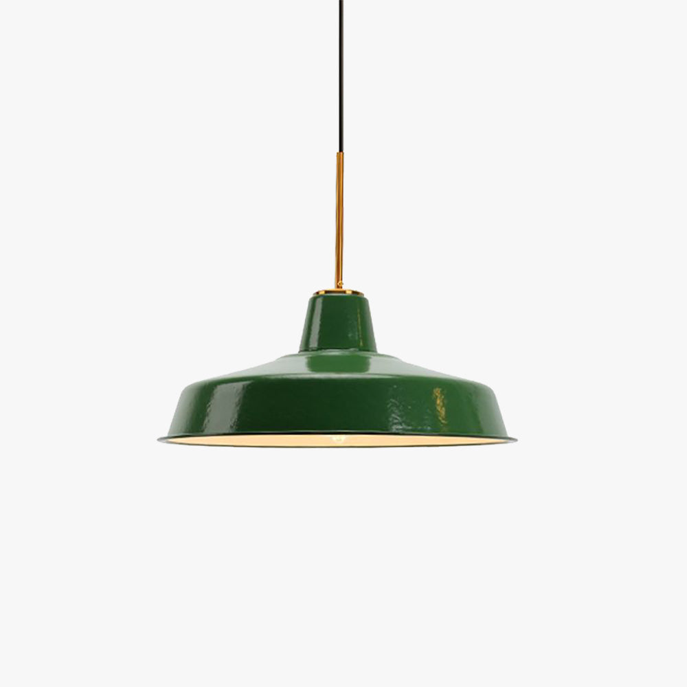 Cairns Modern Scheune&Kegel Pendelleuchte Grün Schlaf/Wohn/Esszimmer Metall ∅37/40CM
