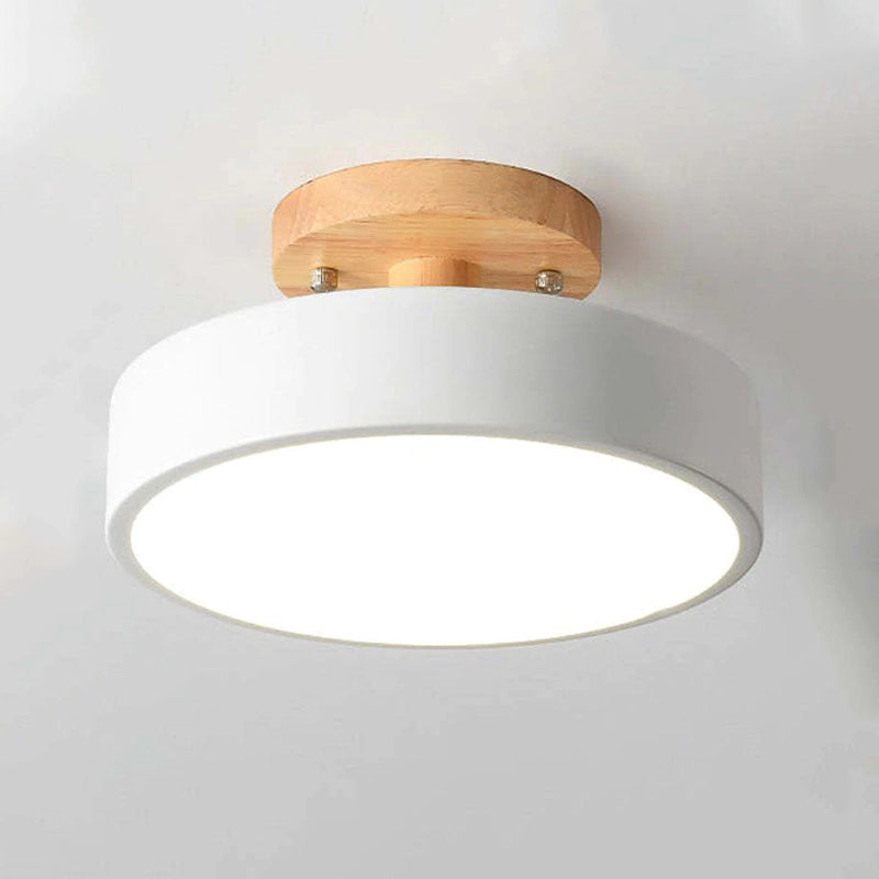 Arisha Modern LED Deckenleuchten 5 Farben Flur Acryl/Holz