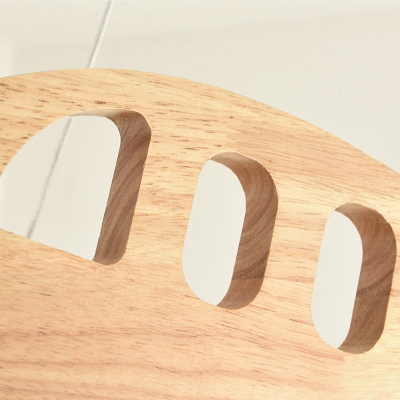Aria Modern Pendelleuchte Flugzeugform Kugel Kinderzimmer, Holz Acryl