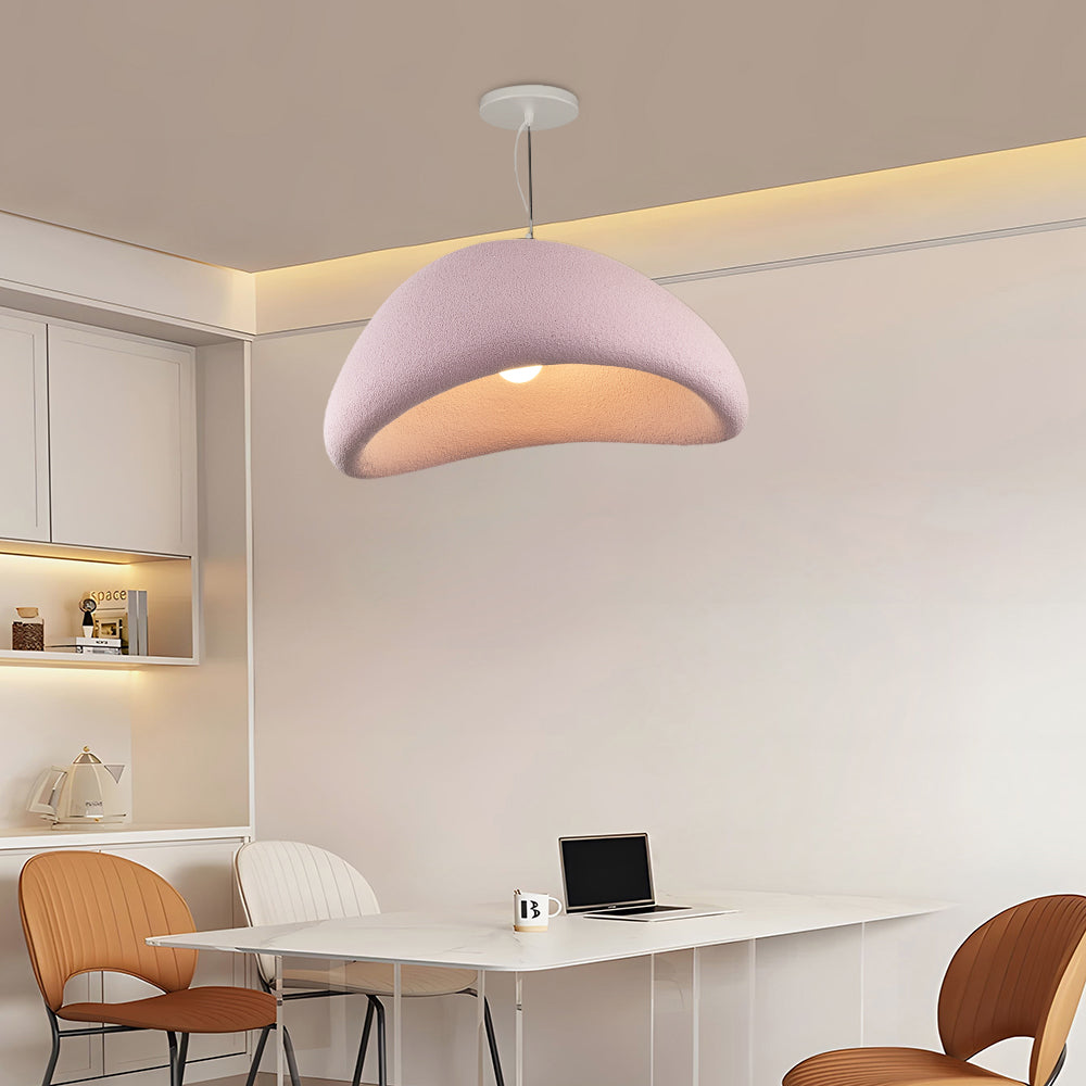 Avi Pendelleuchte in Brotform Schlaf/Wohnzimmer/Esstisch Metall & Polystyrol