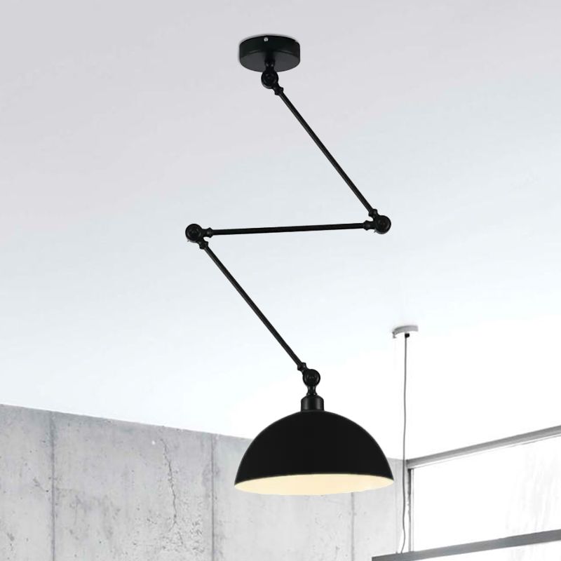 Aria Modern LED Pendelleuchte Schwarz/Rot/Gelb/Grün Ess/Wohn/Schlafzimmer Metall