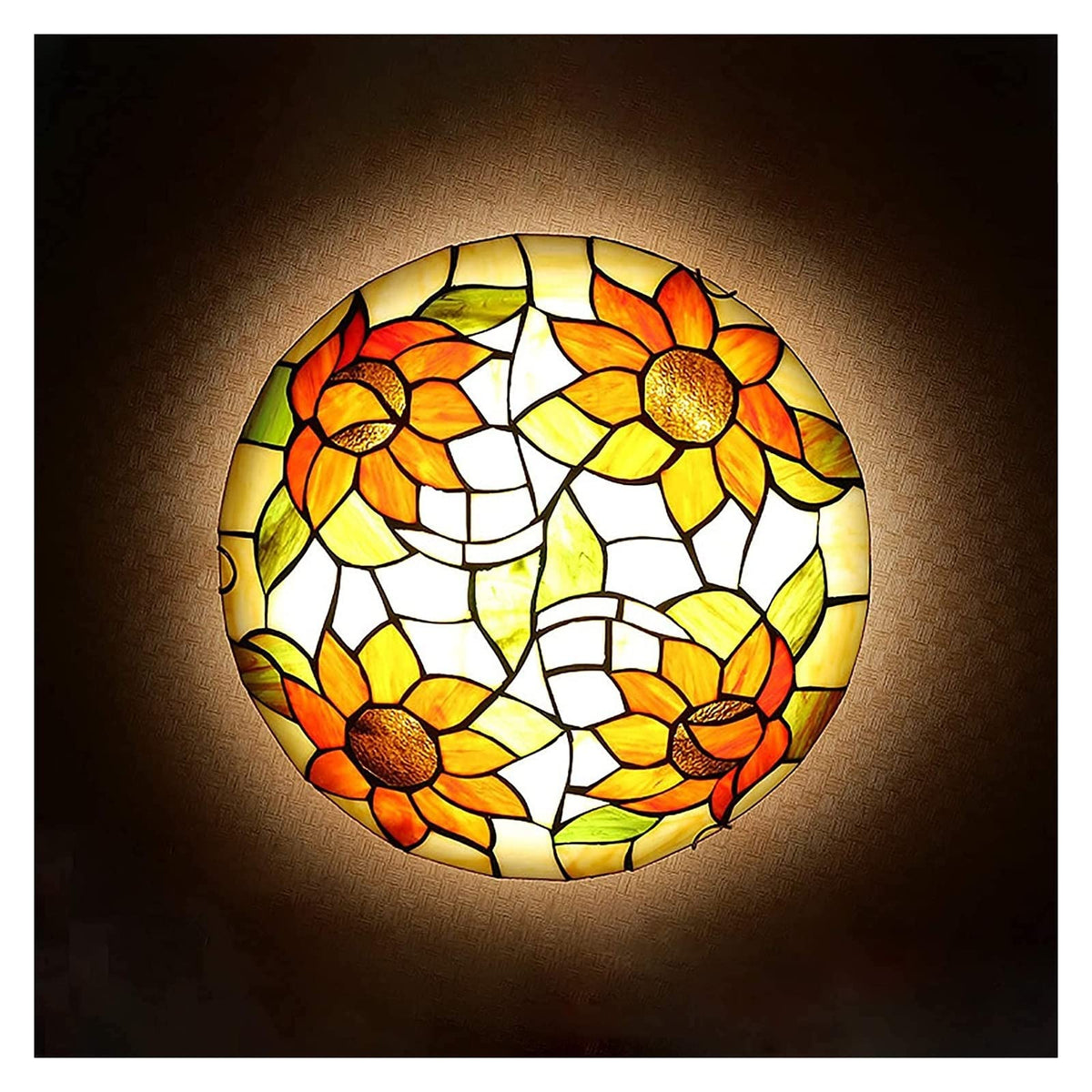 Arisha Vintage Flush Mount Deckenleuchte Metall/Glas Schlafzimmer/Wohnzimmer