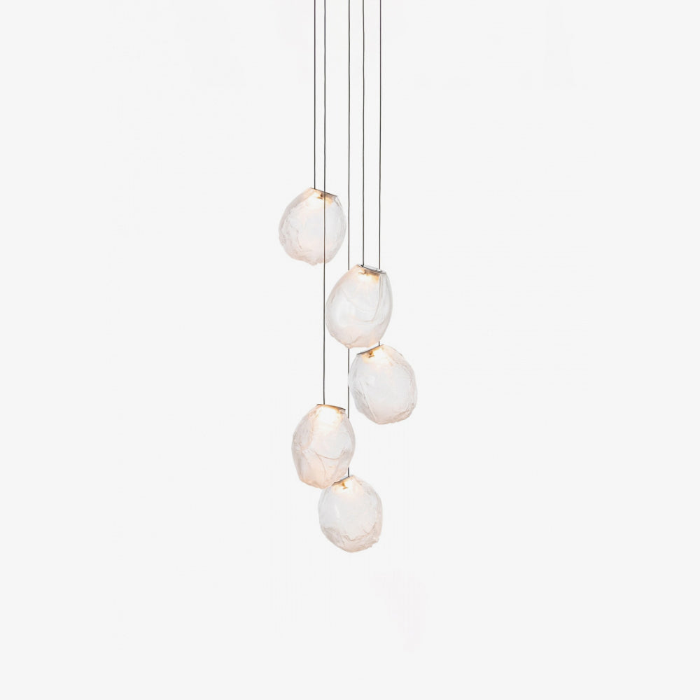 Celenelle Liquid Stone Glas Pendelleuchte