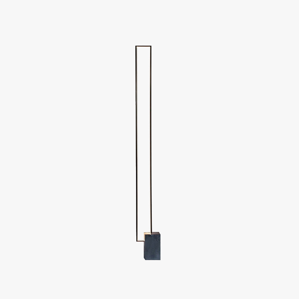 Arisha Modern LED Stehleuchte Schwarz Wohn/Ess/Arbeitszimmer Metall