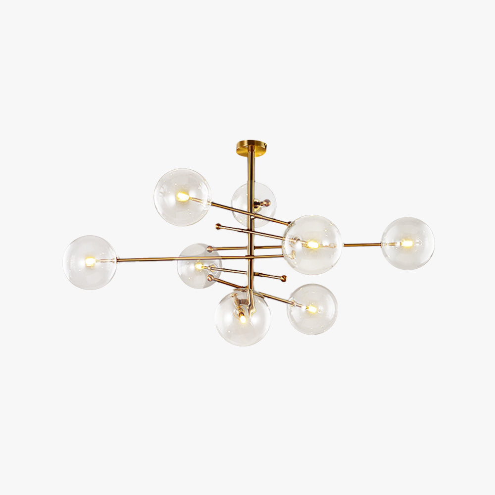 Valentina Luxus  Pendelleuchte Wohnzimmer/Esszimmer Schwarz Glas
