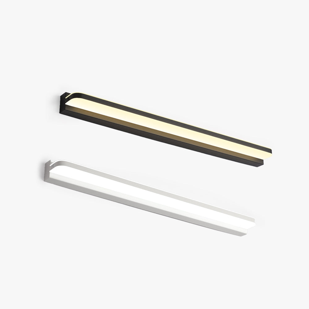Arisha Modern LED Wandleuchte Spiegelfront Rechteckig 3 Farbe Metall/Acryl