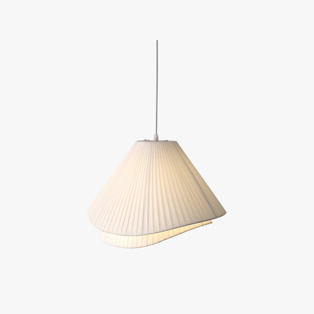 Ritta Pendelleuchte, Stoff, Durchmesser 43/58 cm