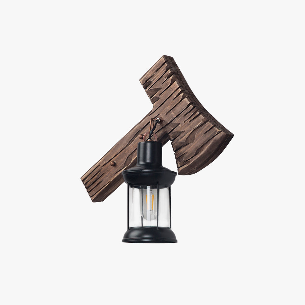 Epoch Designer LED Wandleuchte Schwarz Wohnzimmer/Esszimmer Holz