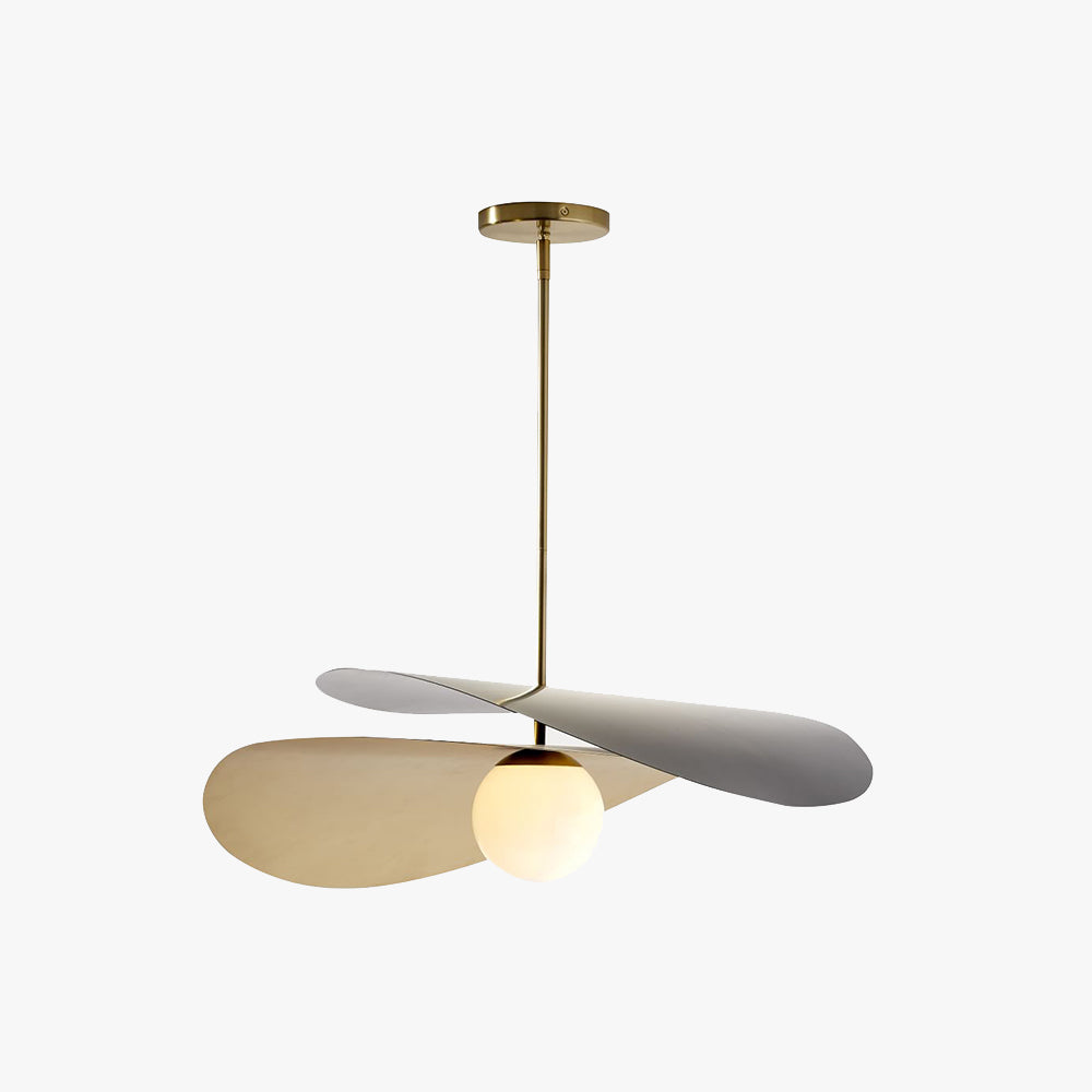 Arisha Pendelleuchte, Durchmesser, Metall, Esszimmer LED, Bogen