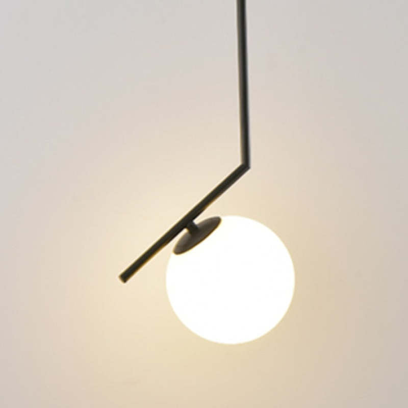 Valentina Modern LED Rund Pendelleuchte Schwaz Esszimmer/Wohn/Schlafzimmer Metall Glas