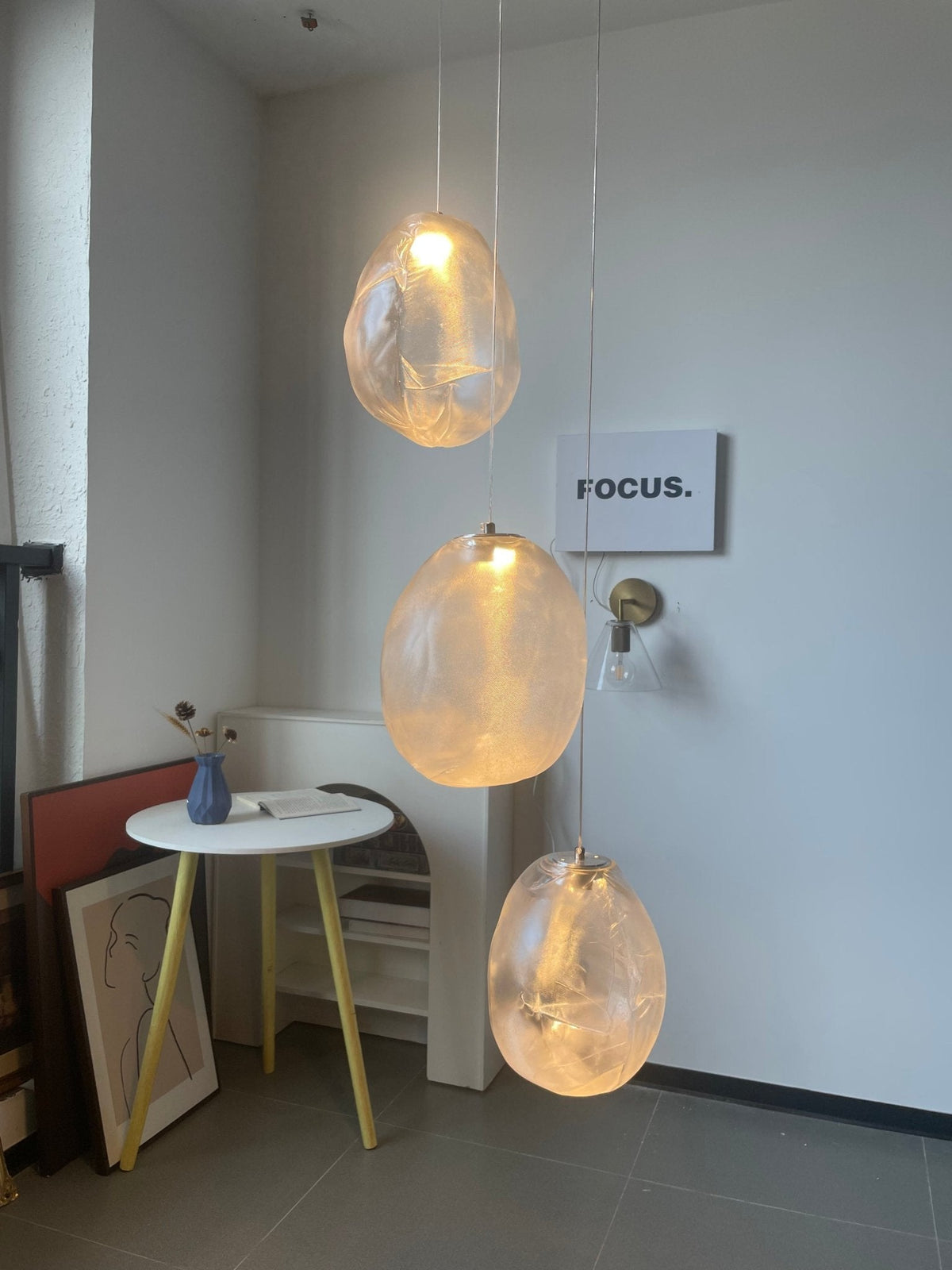 Celenelle Liquid Stone Glas Pendelleuchte
