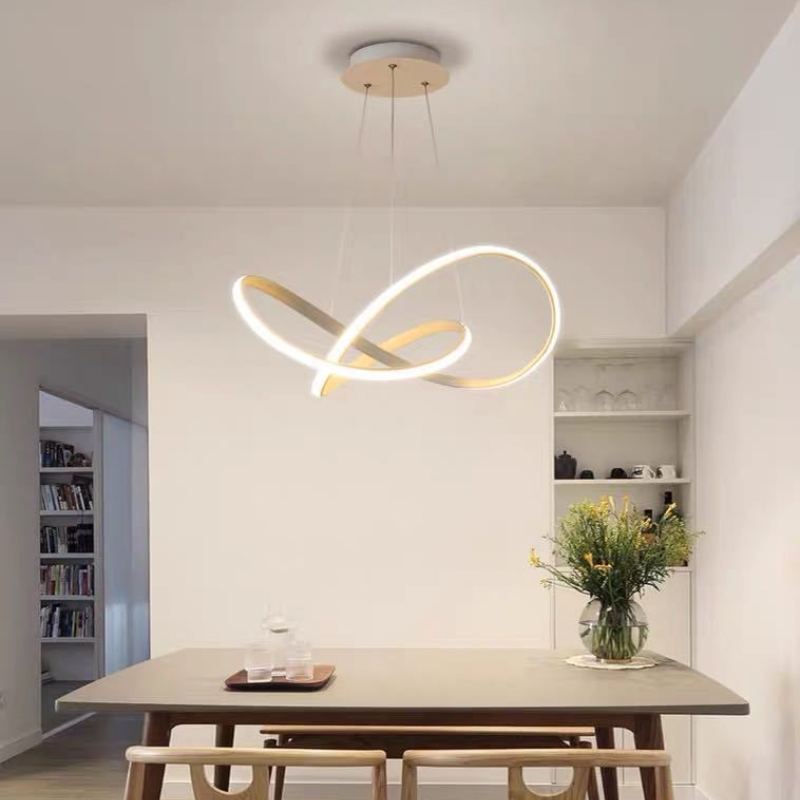 Arisha Industrial LED Pendelleuchte Metall Silikon Esszimmer Wohnzimmer