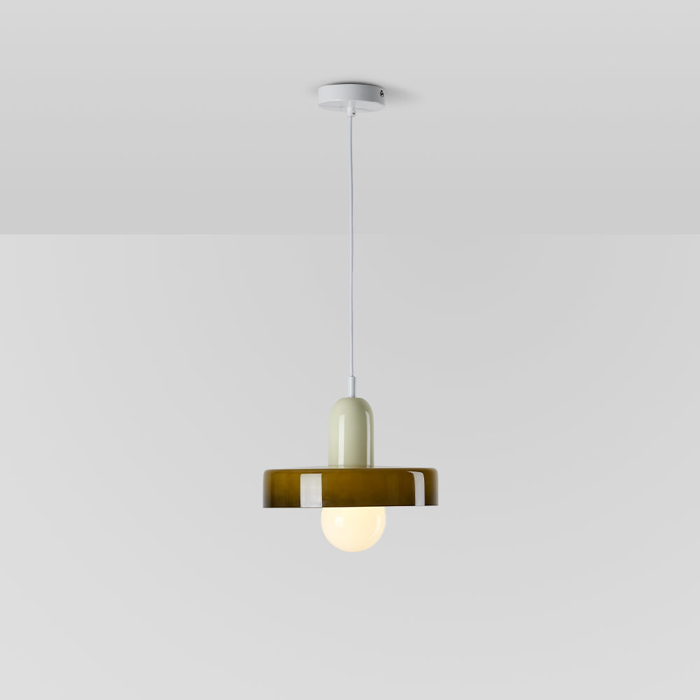 Arisha Pendelleuchte, 9 Farbe, Glas
