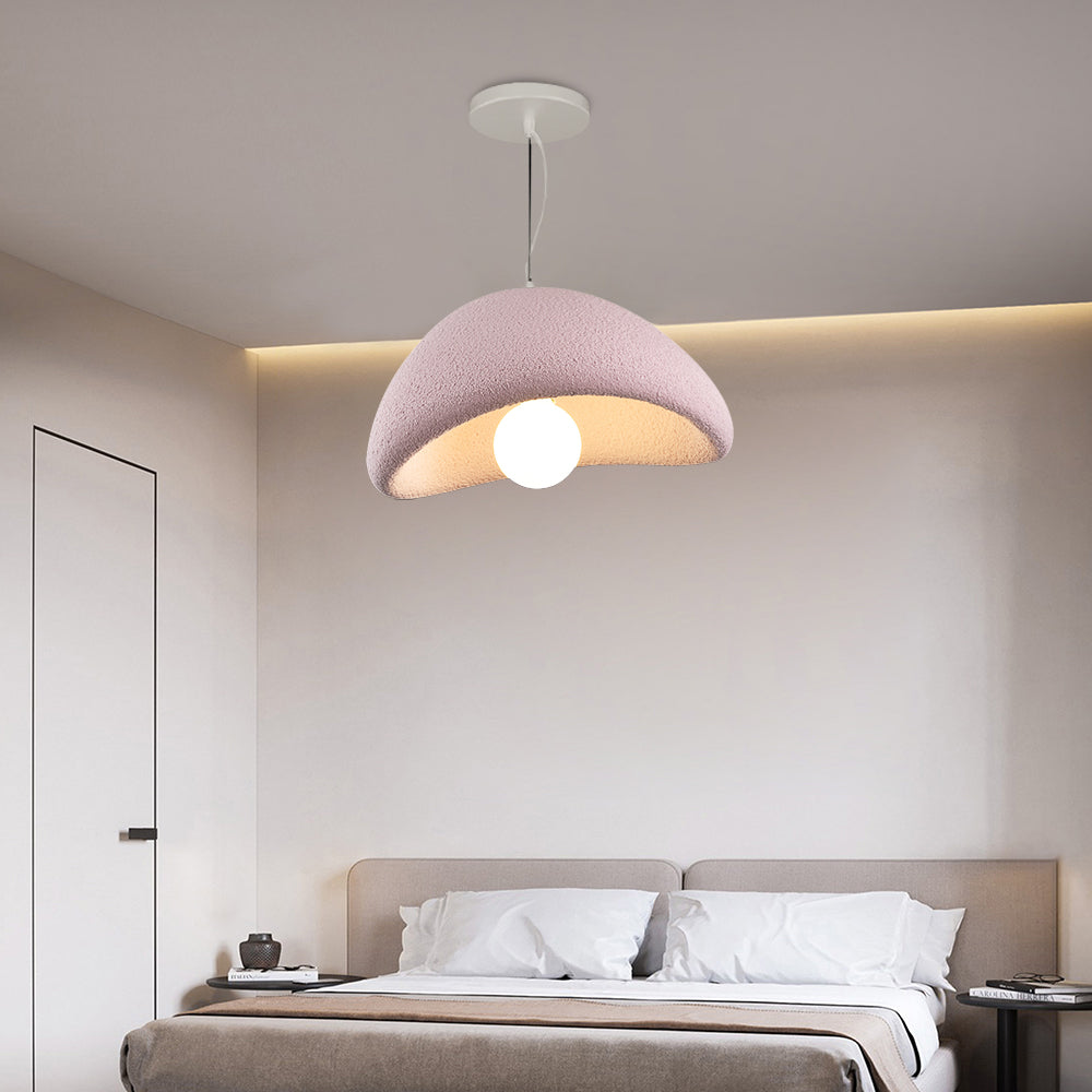 Avi Pendelleuchte in Brotform Schlaf/Wohnzimmer/Esstisch Metall & Polystyrol