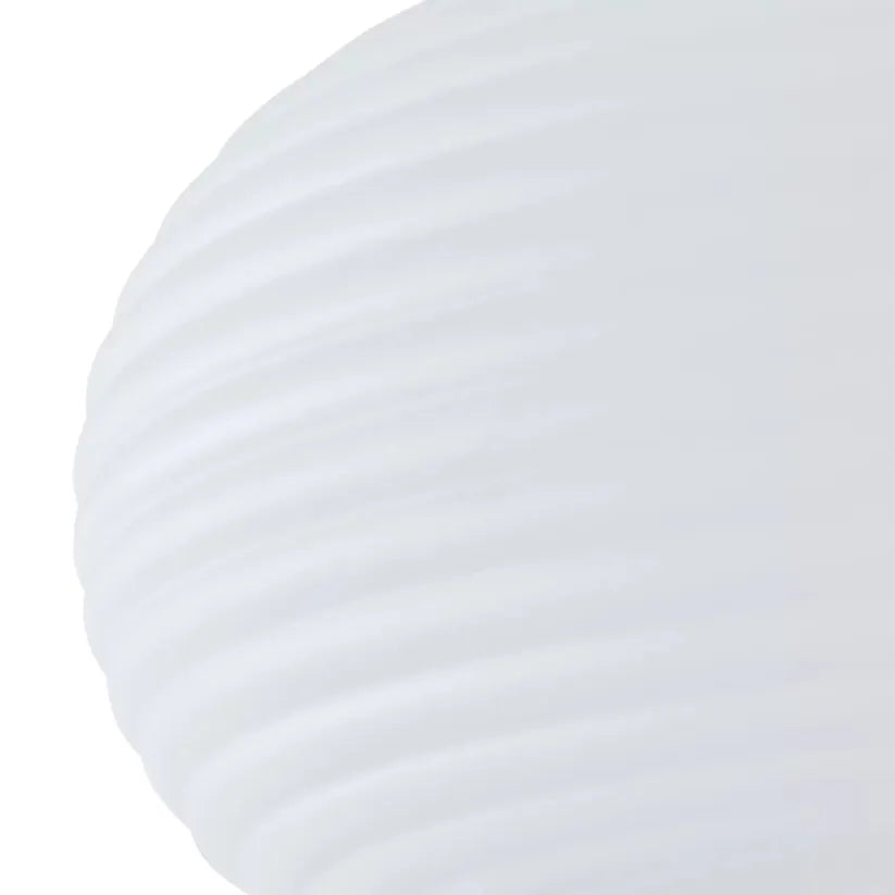 Arisha Modern LED Deckenleuchte Schale Wohnzimmer Schlafzimmer, Weiß, Metall Acryl