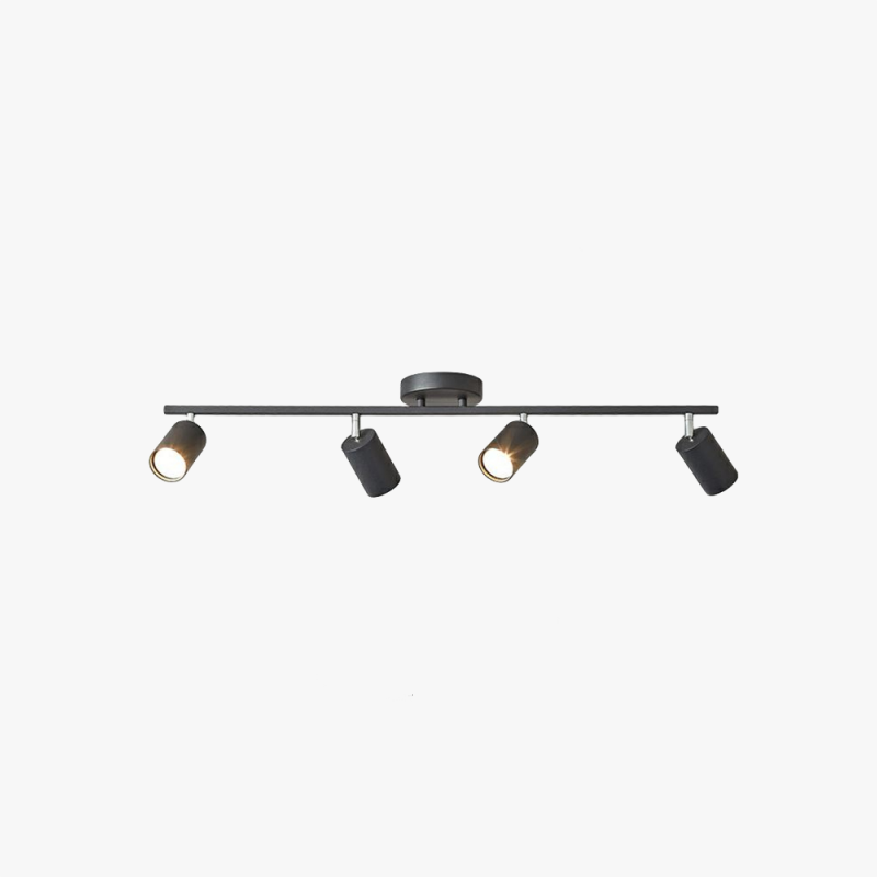 Arisha Modern LED Deckenleuchte Schwarz/Weiß/Gold Schlaf/Wohnzimmer Flur Metall 3/4/5/6 Kopf