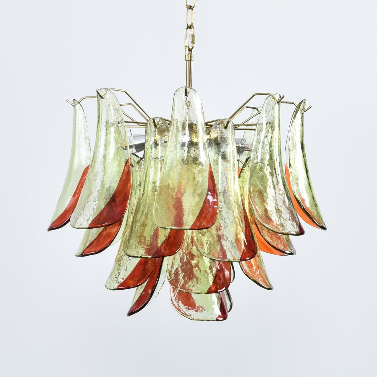 Celoraria Kronleuchter Murano-Glas-Blütenblätter Elegant