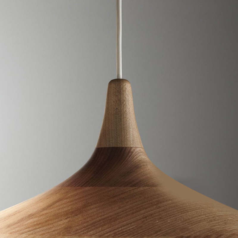 Arisha Modern Pendelleuchte Schale, Weiß/Schwarz, Esszimmer, Metall Holz
