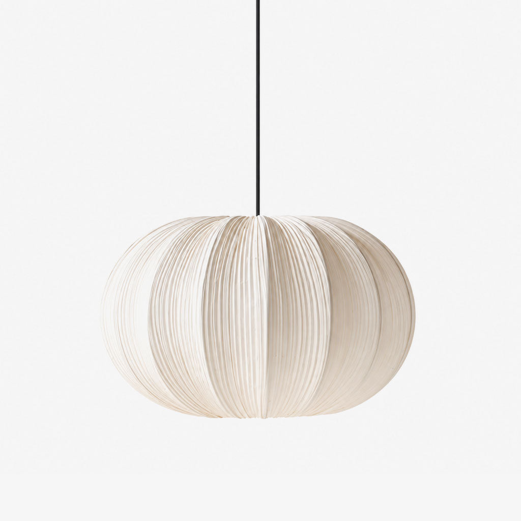 Casterwyn Plissierte Stoff-Pendelleuchte