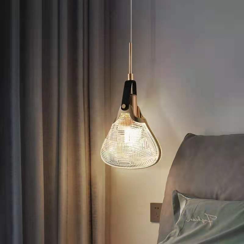 Valentina Postmoderne Elegante Gold/Schwarz Schlafzimmer Pendelleuchte