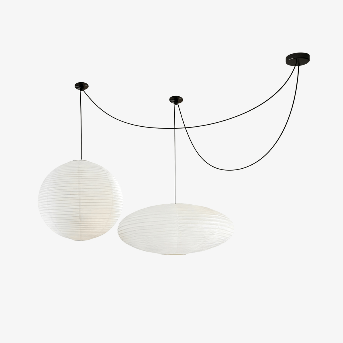 Lumenis Papier-Pendelleuchte Whimsy