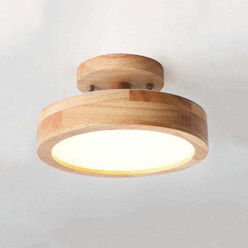 Arisha Modern LED Deckenleuchten 5 Farben Flur Acryl/Holz