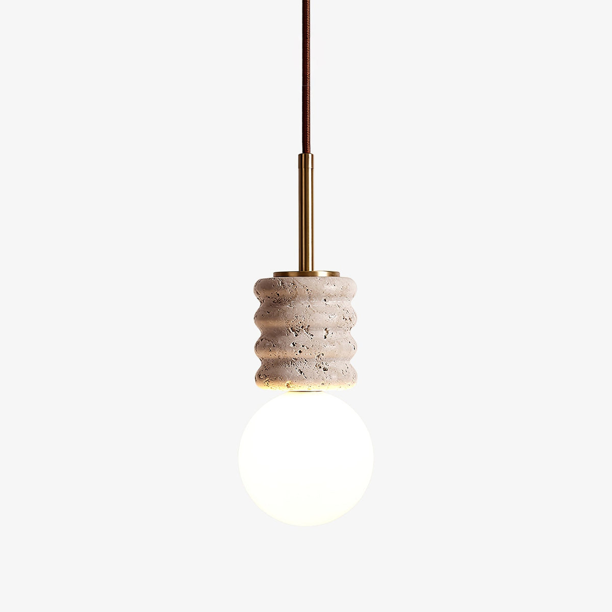 Akls Travertine Pendelleuchte