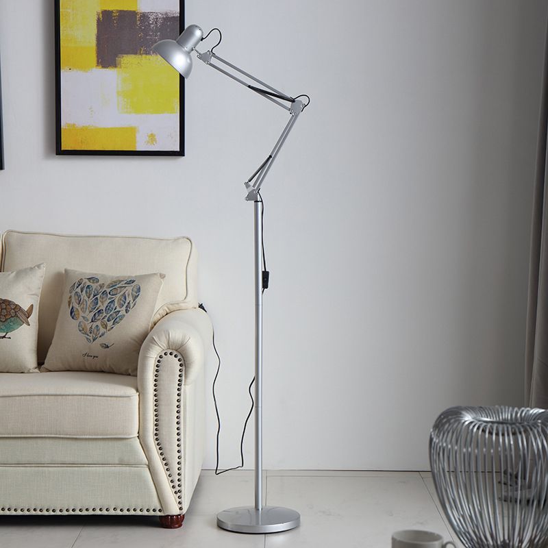 Valentina Moderne LED Stehlampe Wohnzimmer/Schlafzimmer Schwarz/Weiß