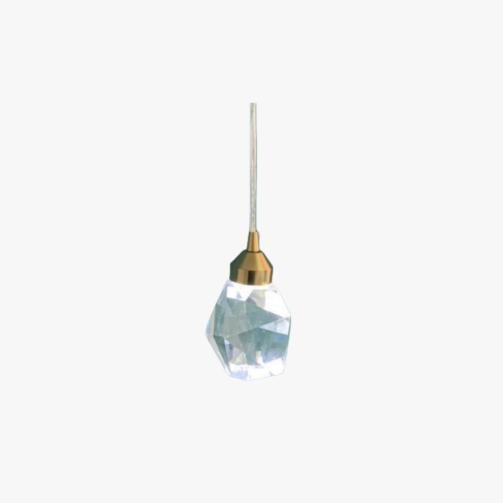 Kristy Minimalistische LED Pendelleuchte Wohn/Essenzimmer Kristall