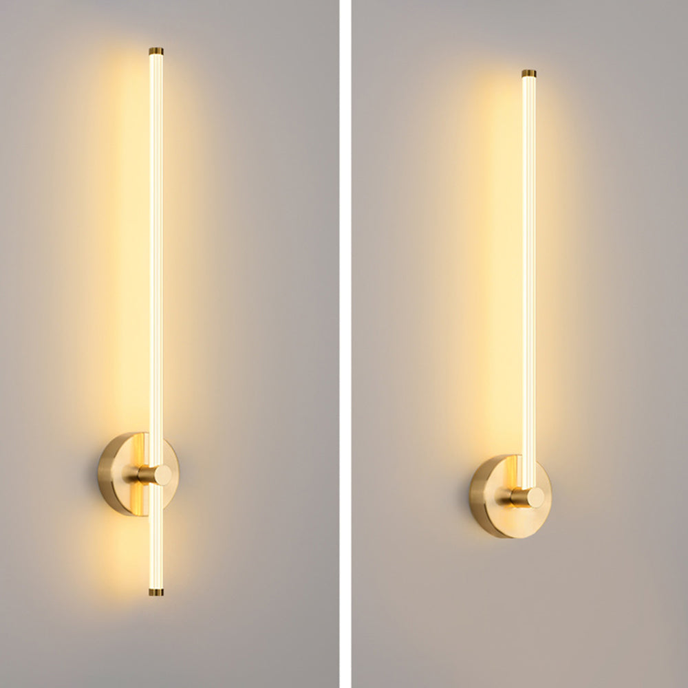 Arisha Kupfer/Nickel Innen Wandleuchte Metall/Acryl Schlafzimmer