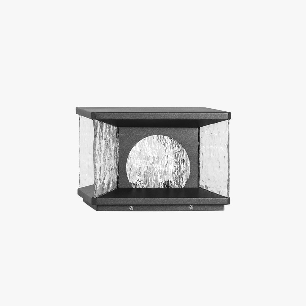 Ray Modern LED Außenleuchte Weiß Solar Garten/Balkon Metall/Glas