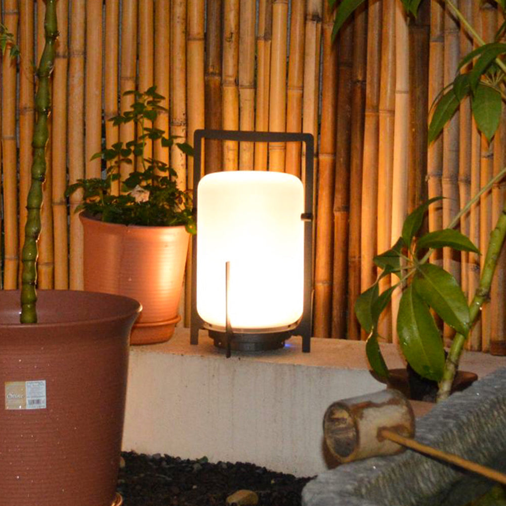 Ray Außenstehlampe Zylinder, Solar Garten, Flur, Balkon