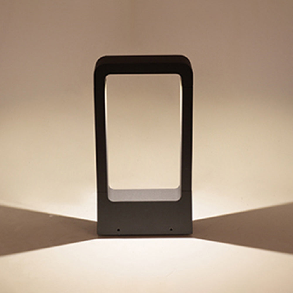 Ray Modern Minimalistisch LED Außenleuchte Schwarz Flur Metall&Acryl 30/60/80CM Lang