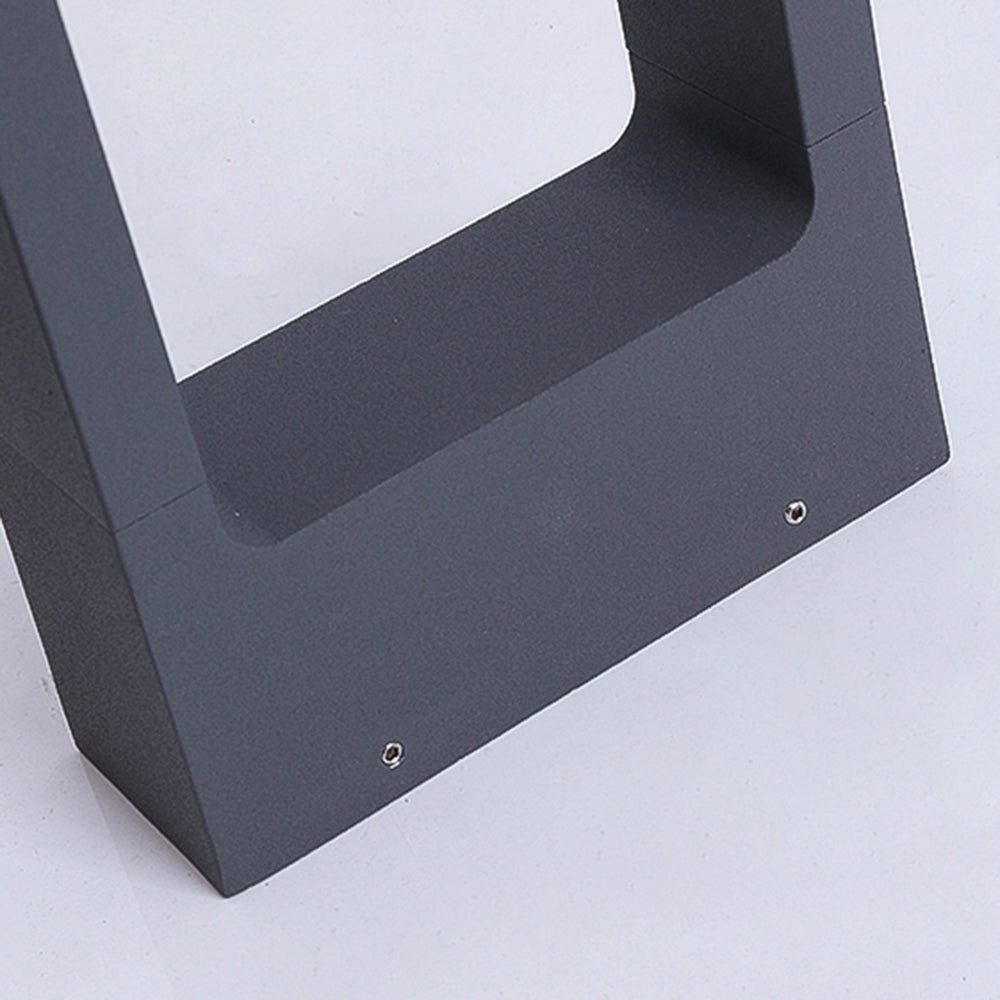 Ray Modern Minimalistisch LED Außenleuchte Schwarz Flur Metall&Acryl 30/60/80CM Lang